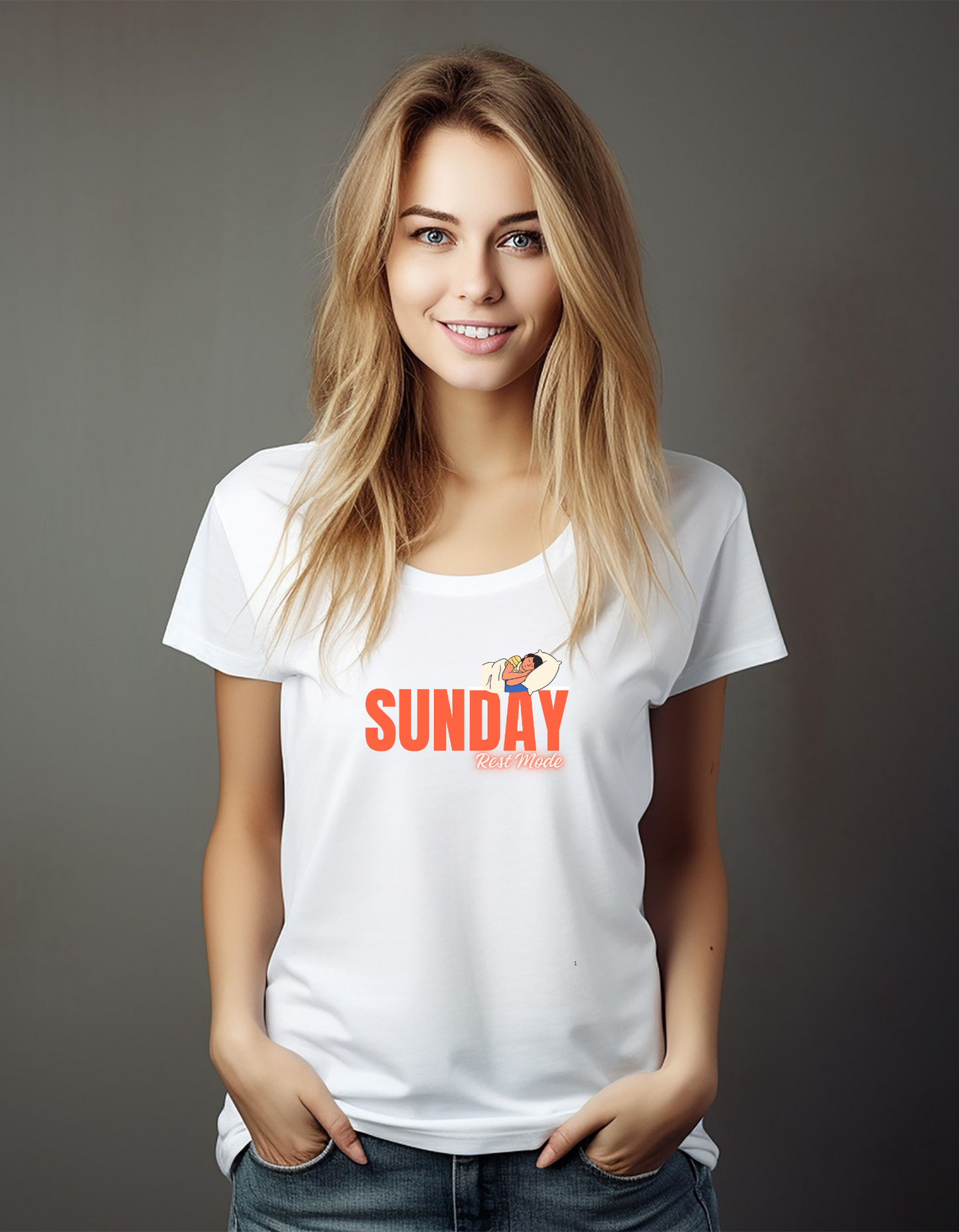 💤 Sunday Rest Mode – Unisex T-Shirt