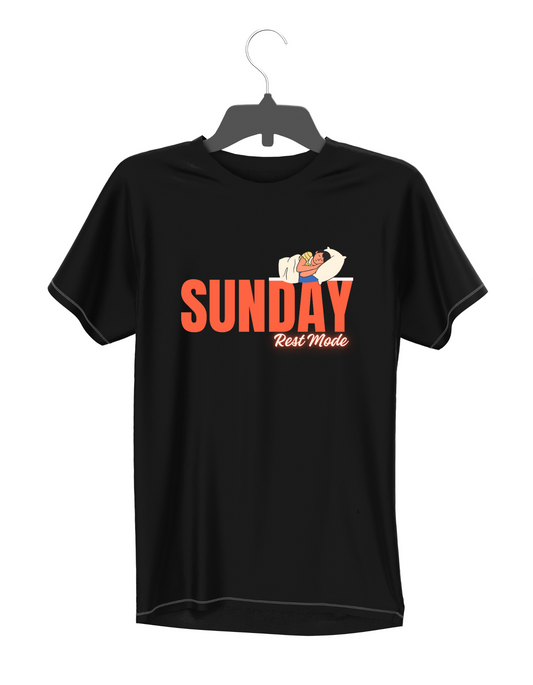 💤 Sunday Rest Mode – Unisex T-Shirt